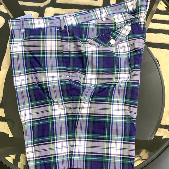 Men’s POLO RALPH LAUREN plaid shorts Sz 42 - Picture 3 of 6